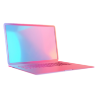 AI generated Png of Laptop against transparent Background