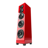 AI generated Png of Tower Speaker against transparent Background