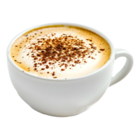 AI generated Png of tea cup coffee against transparent Background