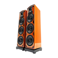 AI generated Png of Tower Speaker against transparent Background