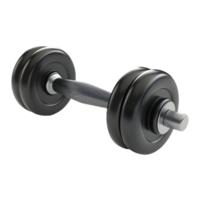 AI generated Png of dumbbells' against transparent Background