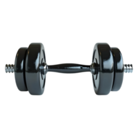 AI generated Png of dumbbells' against transparent Background