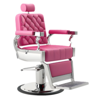 AI generated Png of barber chair against transparent Background