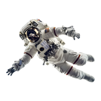 ai gerado png do astronauta contra transparente fundo