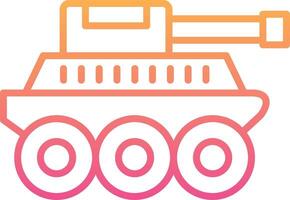 Military Tank Vector Icon