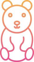 Teddy Bear Vector Icon