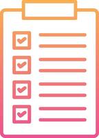 Check List Vector Icon