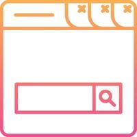 Search Bar Vector Icon