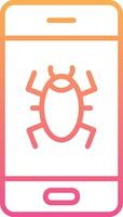 Mobile Virus Vector Icon