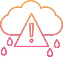 Weather Alert Vector Icon