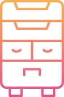 Drawers Vector Icon