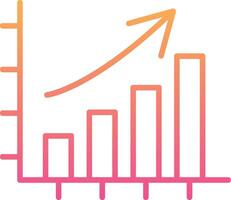 Bar Chart Vector Icon