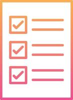 Check List Vector Icon