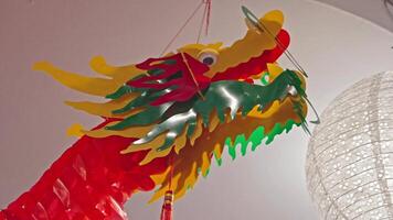 decorativo Dragão chinês Novo ano video