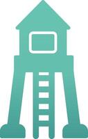 Military Tower Vector Icon