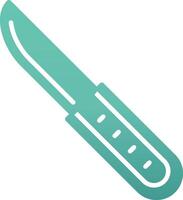 icono de vector de cuchillo