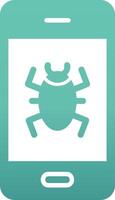 Mobile Virus Vector Icon