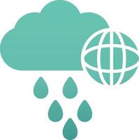 World Rainy day Vector Icon