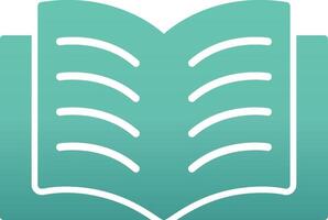 Open Book Vector Icon