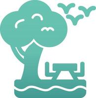 Park Vector Icon