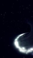 space loop animated footage background galaxy space and time science video