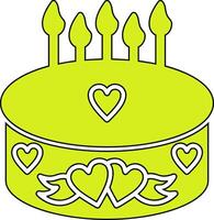 Cake Vector Icon