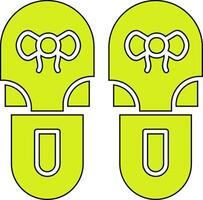 Slippers Vector Icon