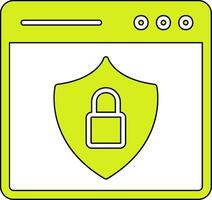 Web Security Vector Icon