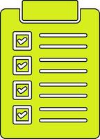 Check List Vector Icon