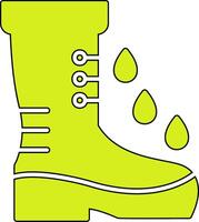 Rainboot Vector Icon