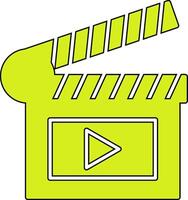 Clapperboard Vector Icon