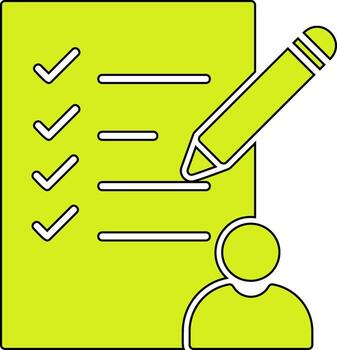 icono de vector de tarea