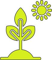 Biology Plant Vector Icon