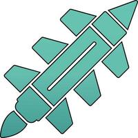 Missile Rocket Vector Icon