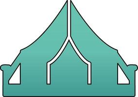 Camping Tent Vector Icon