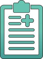 Medical Report Vector Icon
