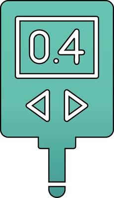 Glucometer Vector Icon