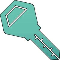 Car Key Vector Icon