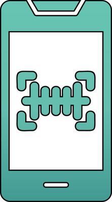 Barcode Scanner Vector Icon