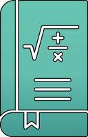 Maths Book Vector Icon