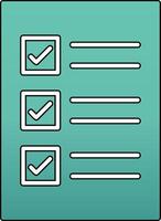 Check List Vector Icon