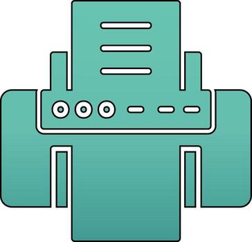 icono de vector de impresora