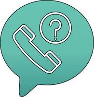 Missed call Vector Icon