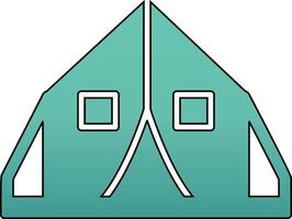 Tent Vector Icon