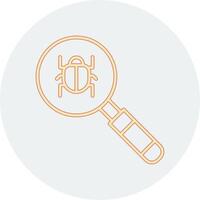 Virus detection Vector Icon