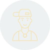 Rapper Vector Icon