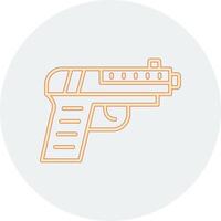 icono de vector de pistola