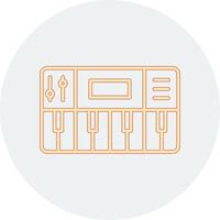 Synthesizer Vector Icon