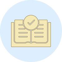 Open Book Vector Icon