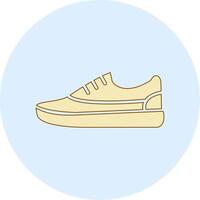 icono de vector de zapatillas